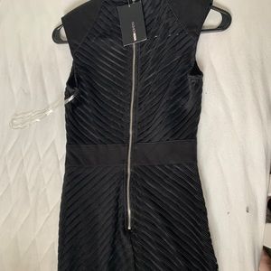 Black cocktail dress